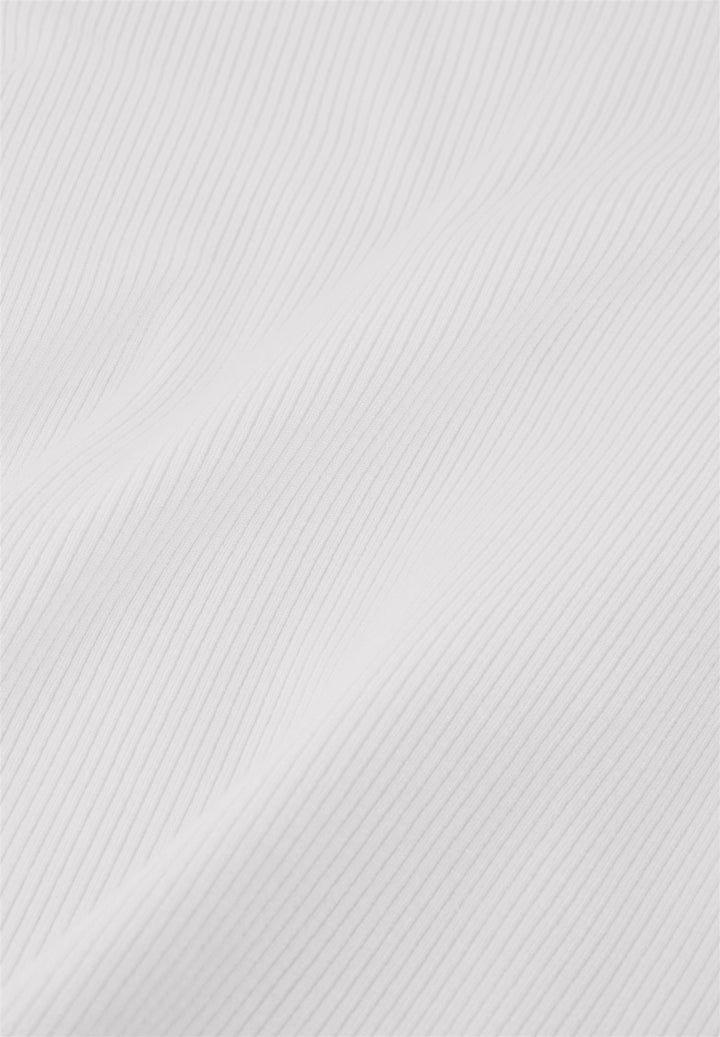 Genser | Lillian Short Sleeve Pullover - Cosy White