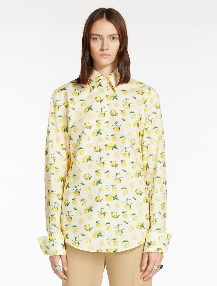 Bluse | Riva Shirt Lemon Print