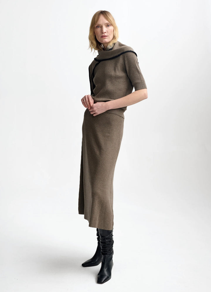 Genser | Ember Merino Knit - Wood