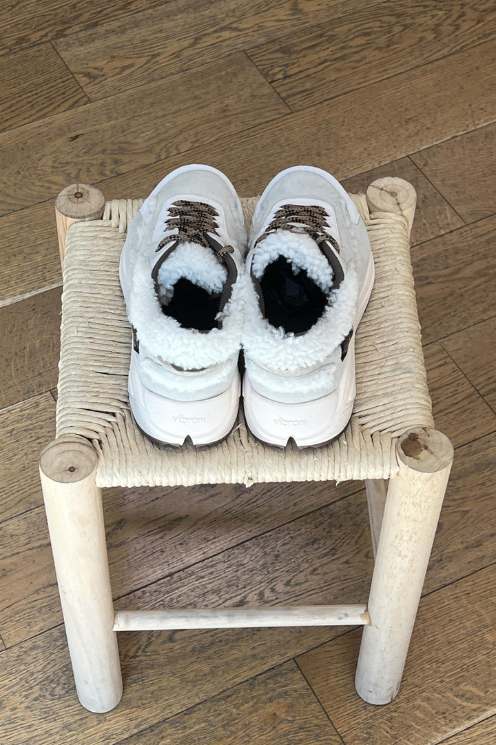 Sneakers | Evelyne White Rose