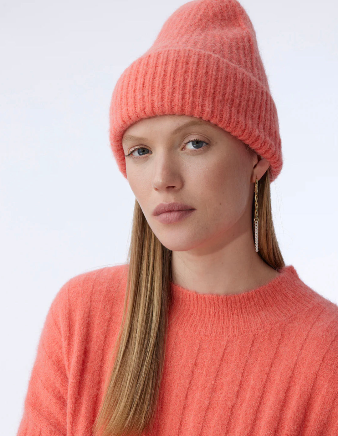 Lue | Nora Beanie Coral
