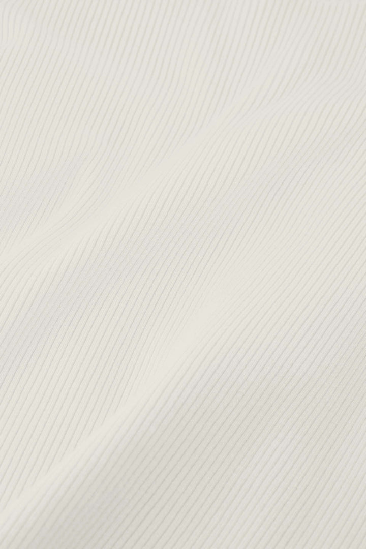 Genser | Lillian Short Sleeve Pullover - Cosy White