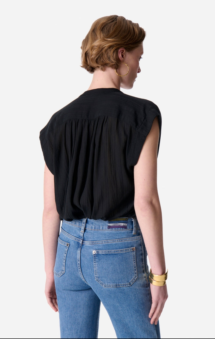 Bluse | Clio blouse - Noir