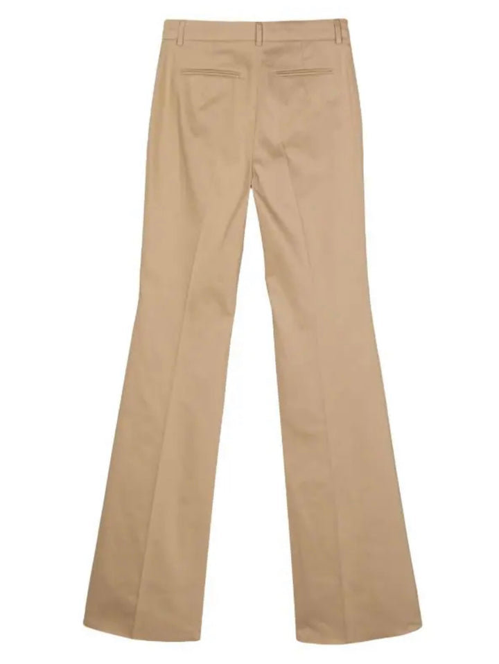 Bukser | Norcia Wide-Leg Pants Beige