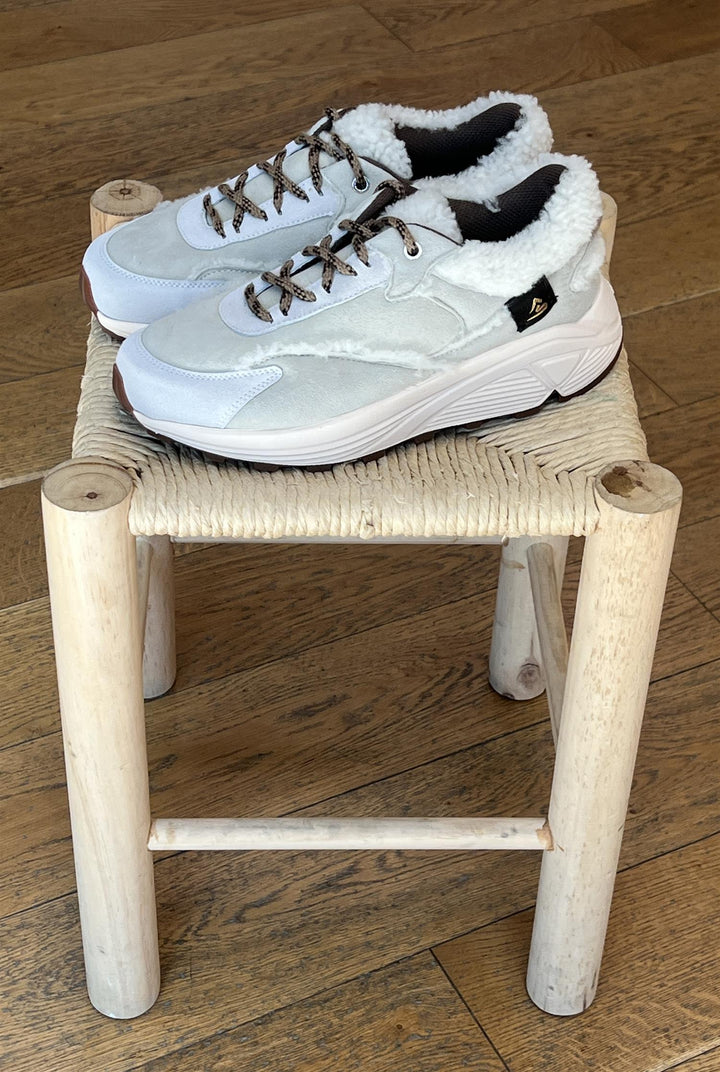 Sneakers | Evelyne White Rose