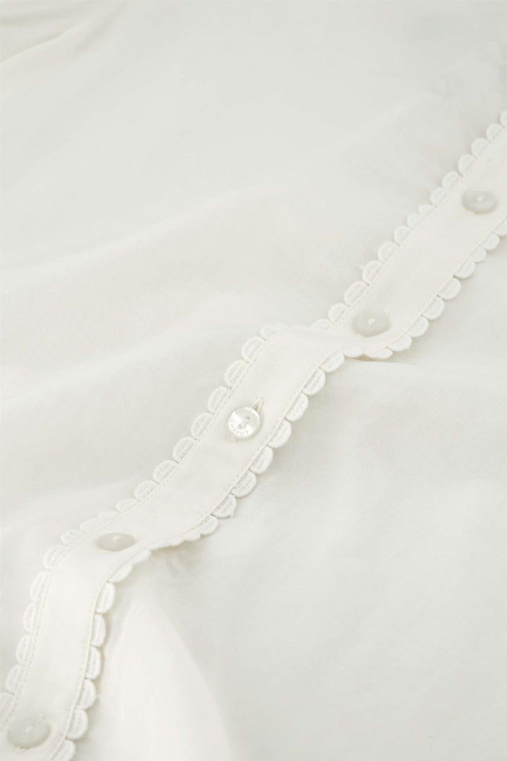 Bluse | Joplin Blouse - Cozy White