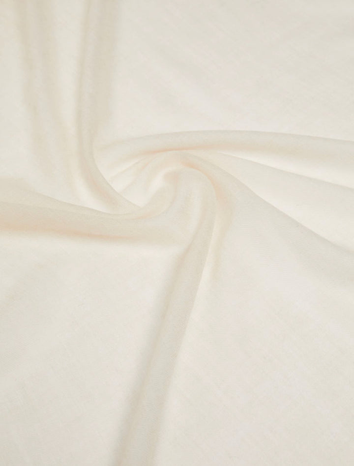 Skjerf | Embroidered logo-decorated wool stole