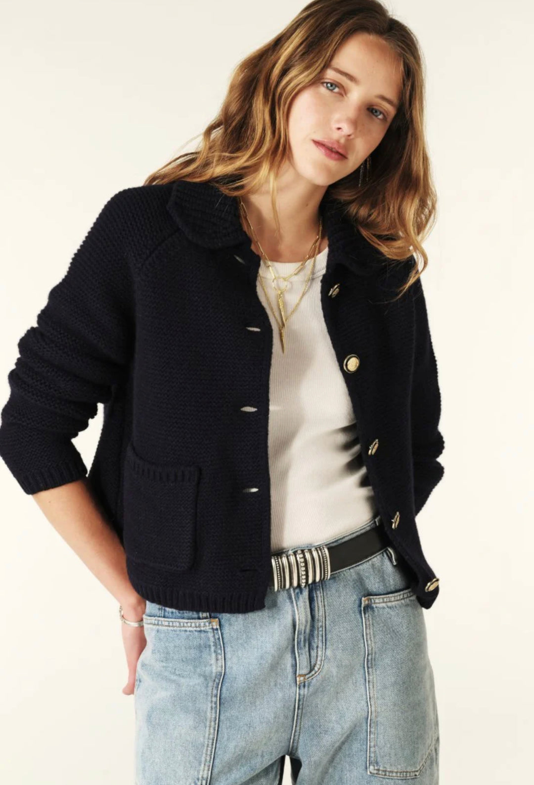 Cardigan |  Gabriel Cardigan - Marine