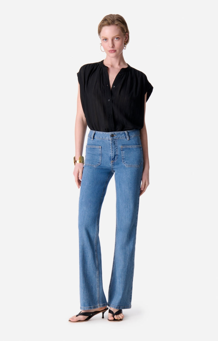 Bluse | Clio blouse - Noir