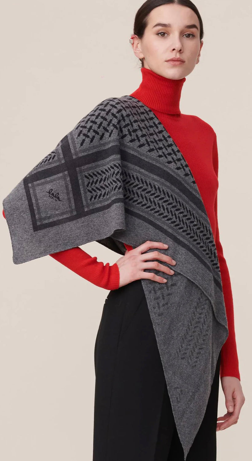 Skjerf | Triangle Trinity Classic M - Lubecca Dark Grey