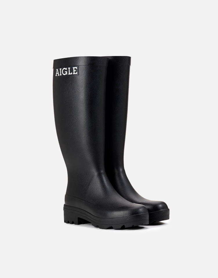 GUMMISTØVLER | Atelier Aigle - Sort