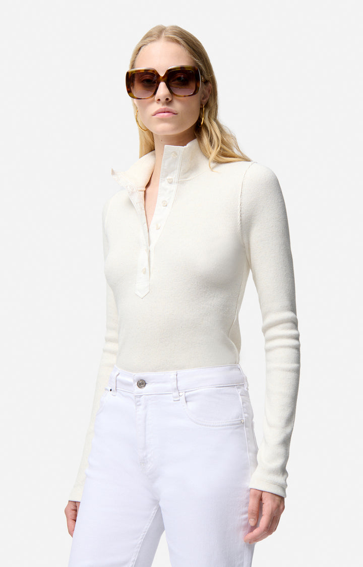 Genser | Fabiana Top - Ecru