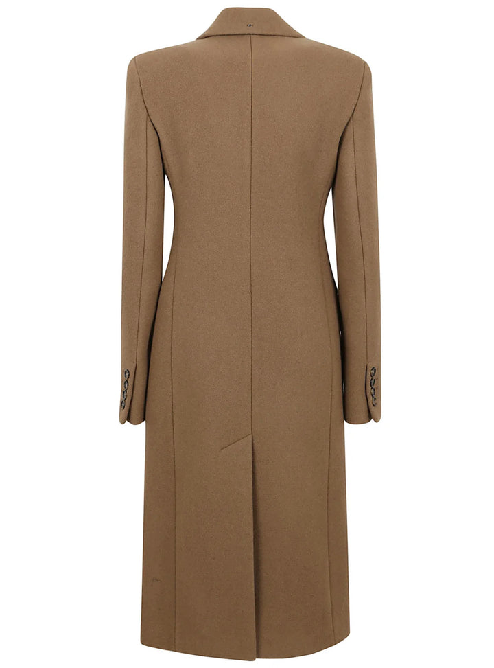Kåpe | Filante Double-Breasted Wool Coat Brown