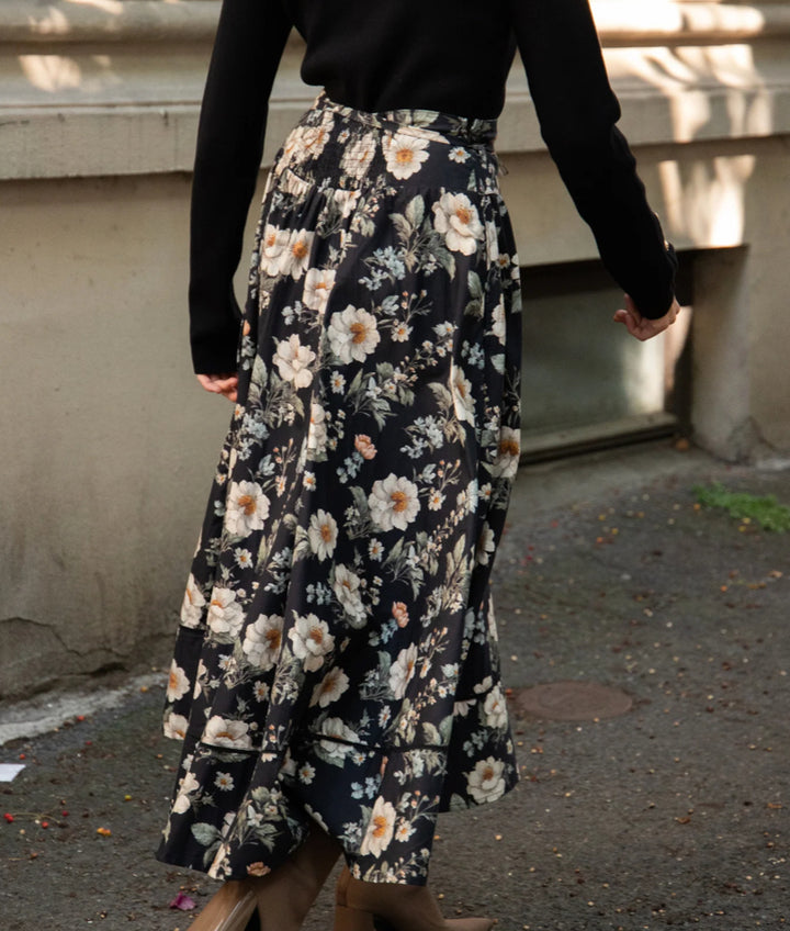 Skjørt | Astrid Skirt - Antique Black