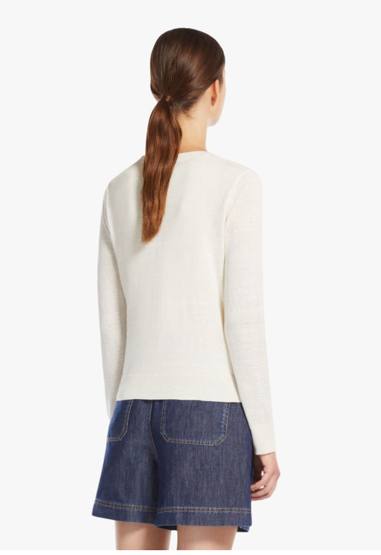 Cardigan | Marabu Silk And Linen Yarn Twin Set