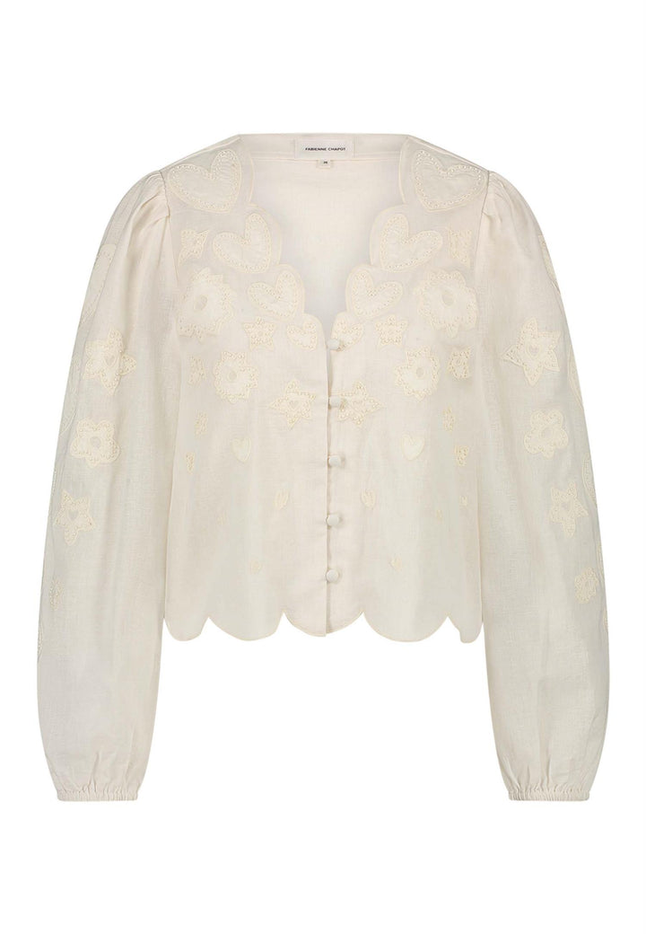 Bluse | Rani Blouse - Cozy White