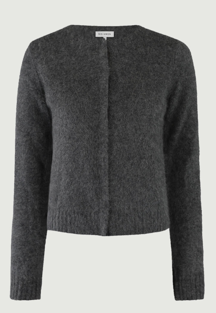 Cardigan | Ulrikka Dark Grey Melange