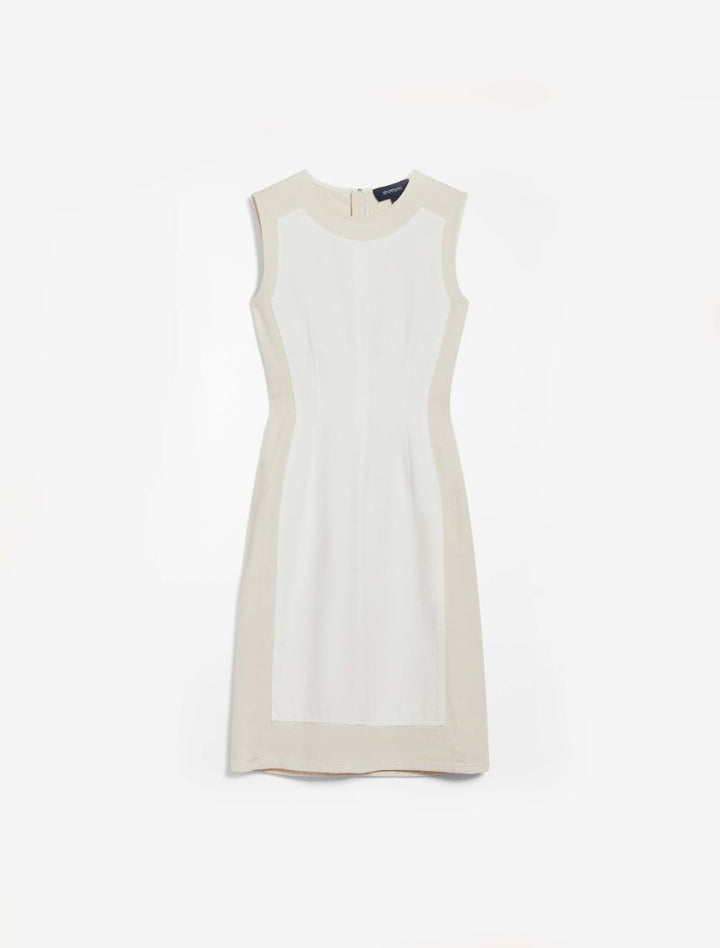 Kjole | Yang Double-colour sleeveless dress