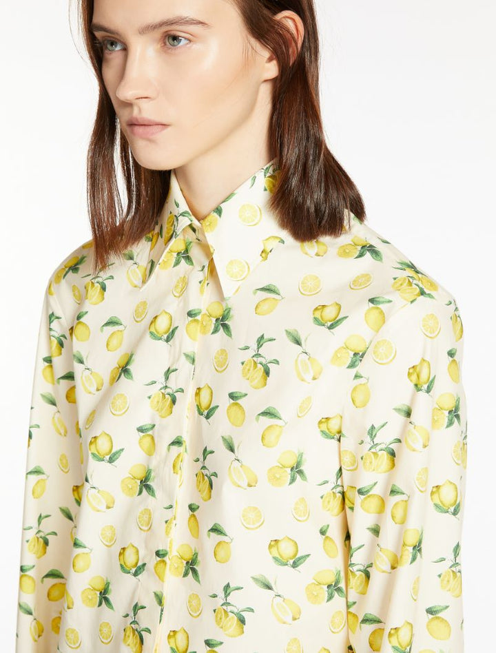 Bluse | Riva Shirt Lemon Print