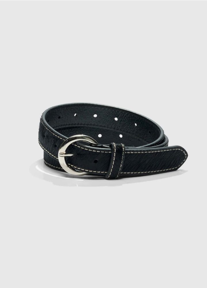 Belte | Jara Ponyhair belt - Black