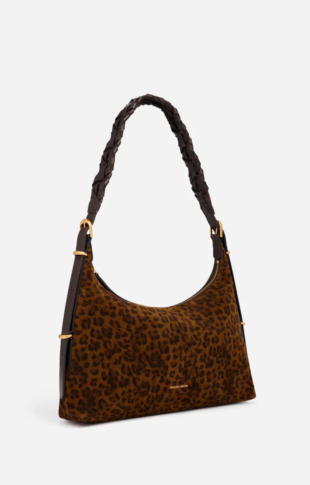 Veske | Small Jess Leopard Hobo Bag - Fawn