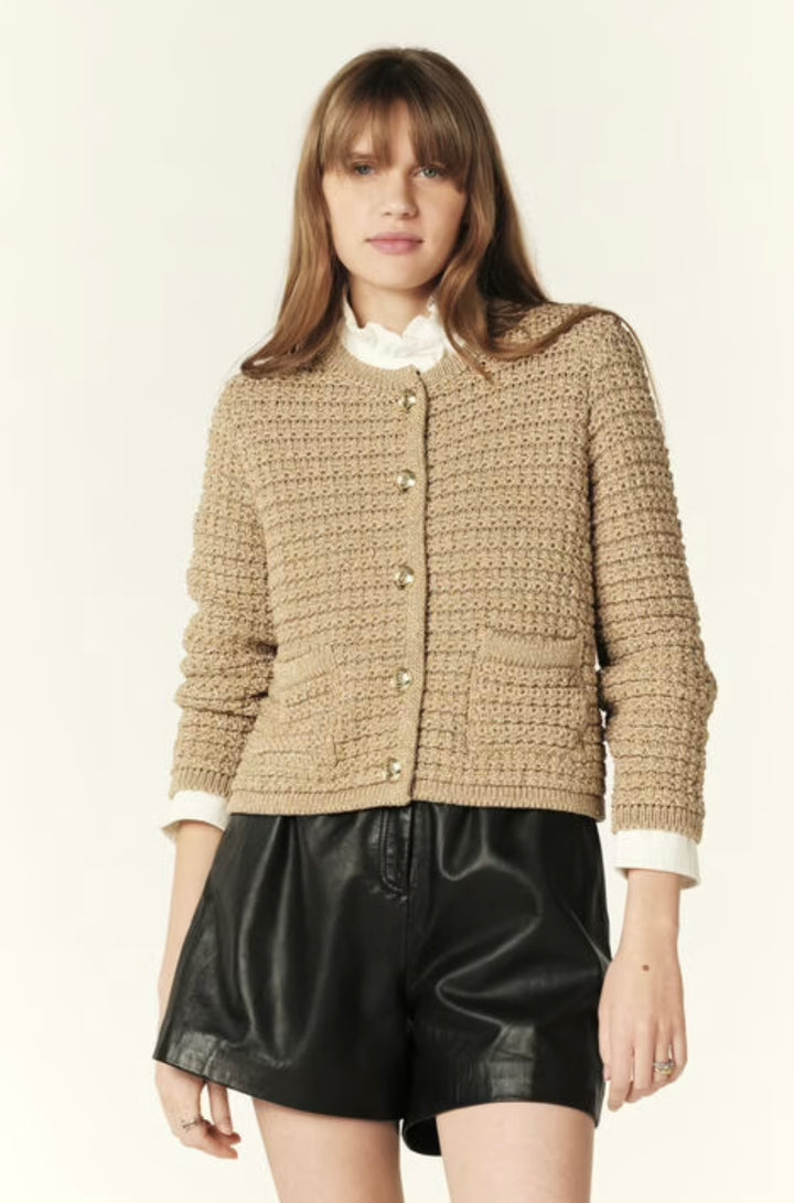 Jakke |  Cardigan Gaston Gold