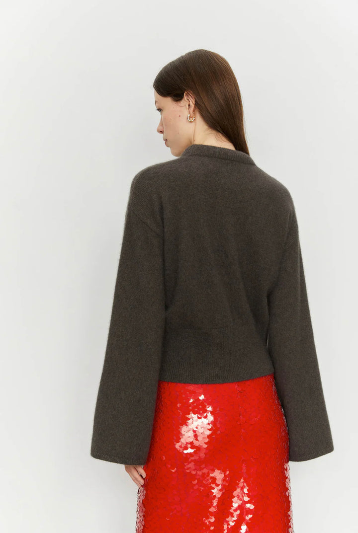 Genser | Crewneck Sweater - Dark Earth