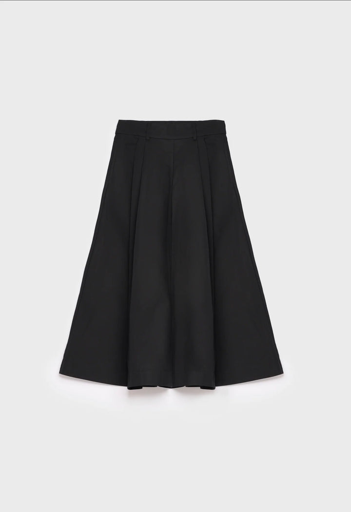 Skjørt | Anna Cotton Skirt - Black