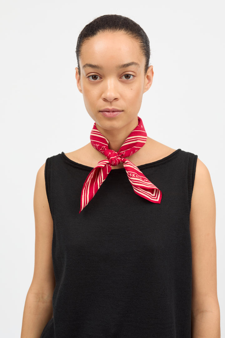 Skjerf | Skall Classic Scarf 55x55 - Red