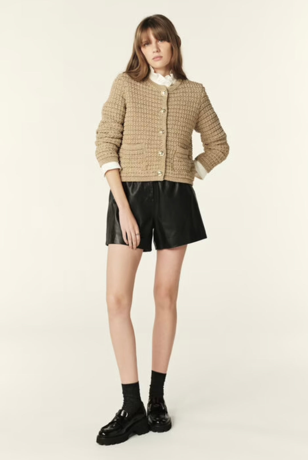 Jakke |  Cardigan Gaston Gold