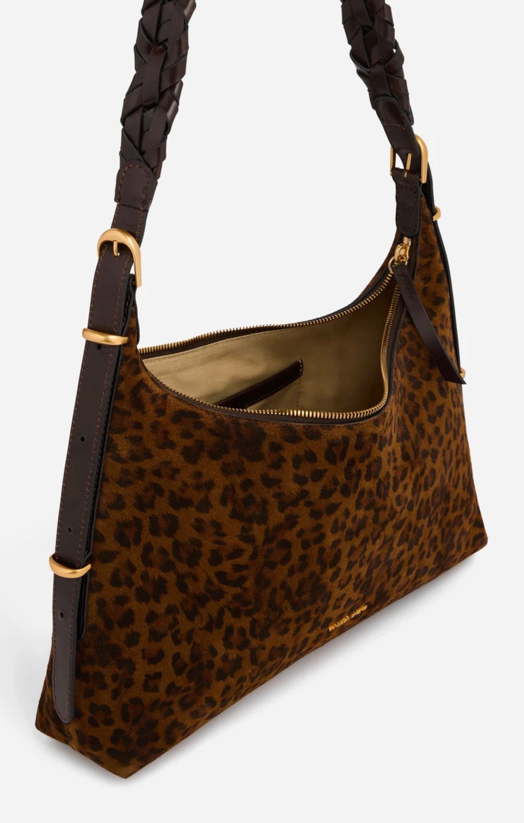 Veske | Small Jess Leopard Hobo Bag - Fawn