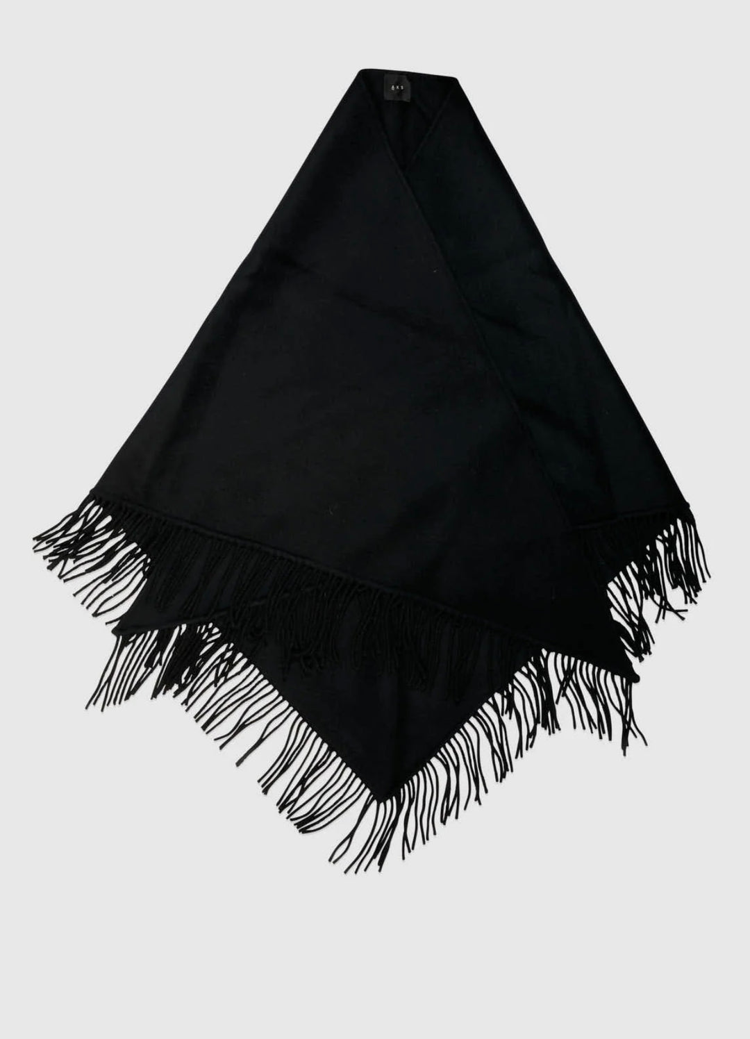 Sjal | Alba Wool Scarf - Black