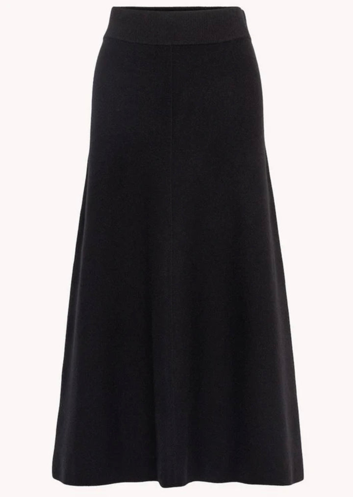 Skjørt | Valeria Merino Skirt Black