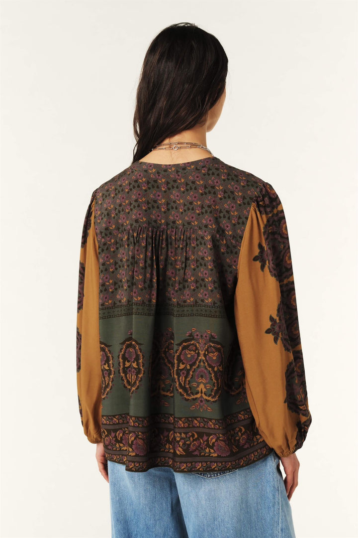 Bluse | Top Baker - Chocolate