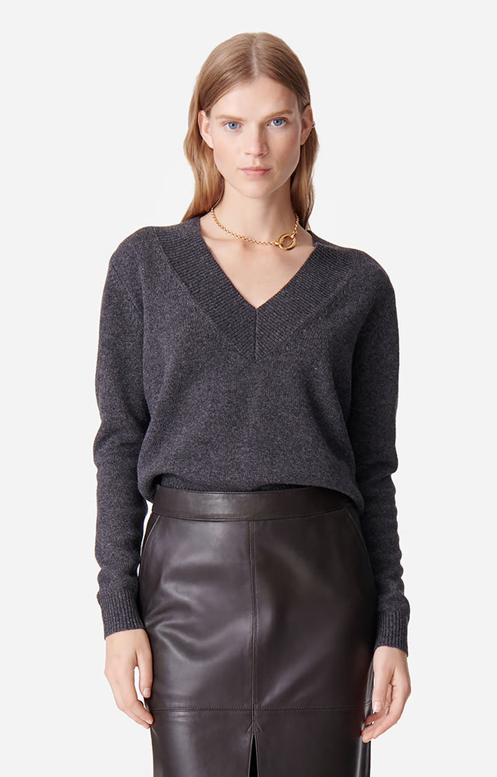 Genser | Devora Sweater Wool & YAK Antrasitt