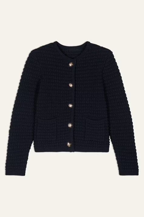 Jakke |  Cardigan Gilet Gaspard - Black