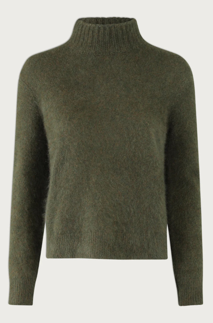 Genser | Jade Sweater - Army melange