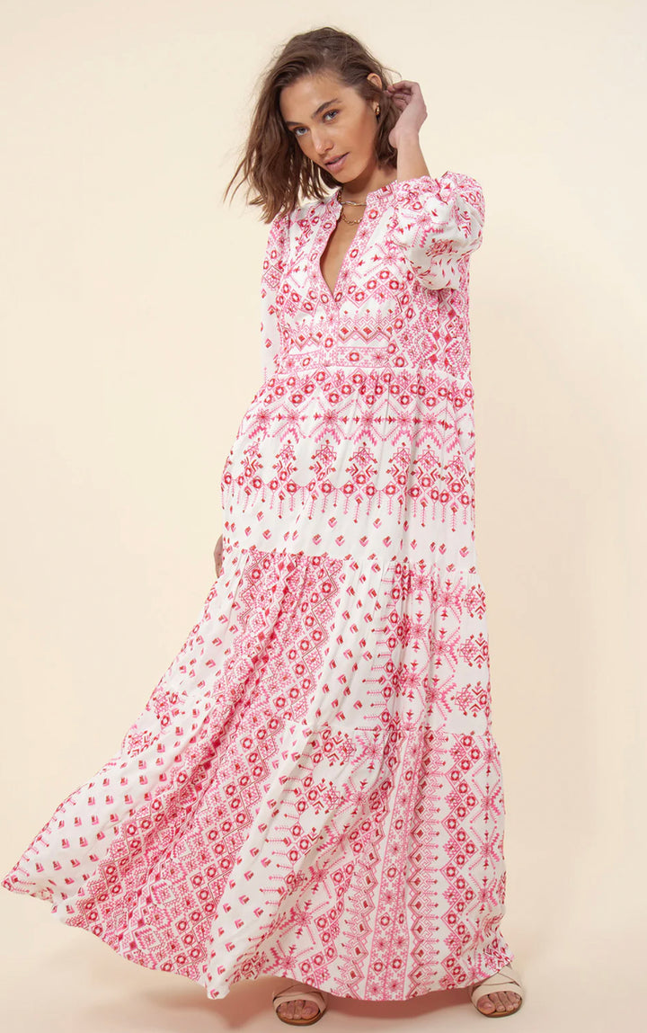 Kjole | Clary Maxi Kjole Pink