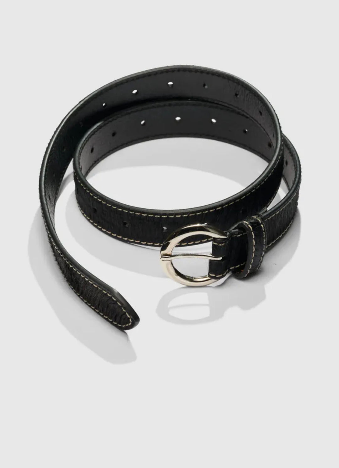 Belte | Jara Ponyhair belt - Black
