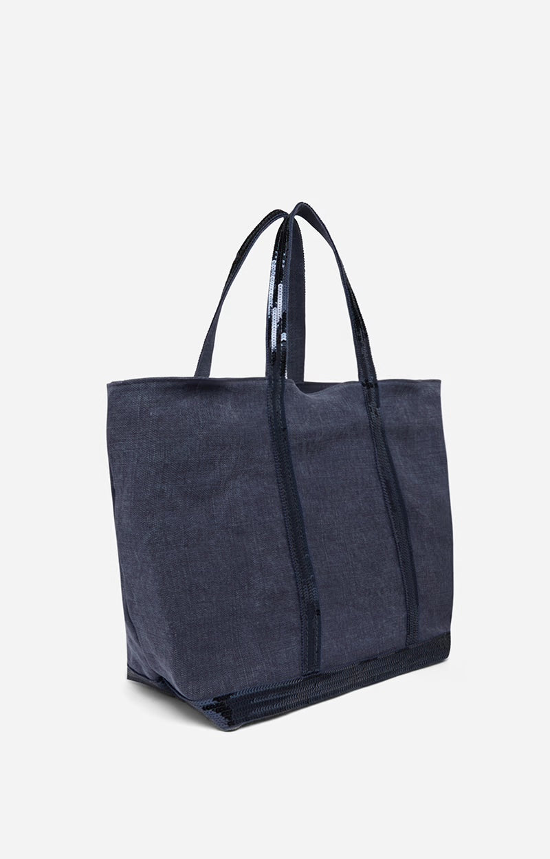 Veske | Linen L Cabas Tote Denim