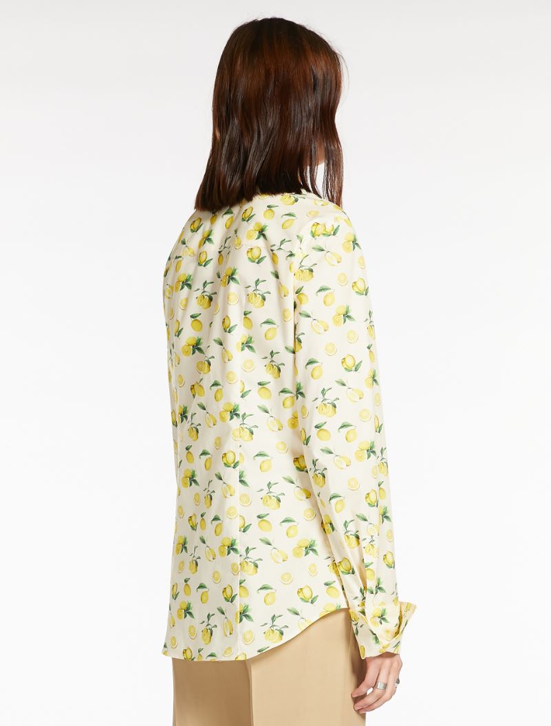 Bluse | Riva Shirt Lemon Print