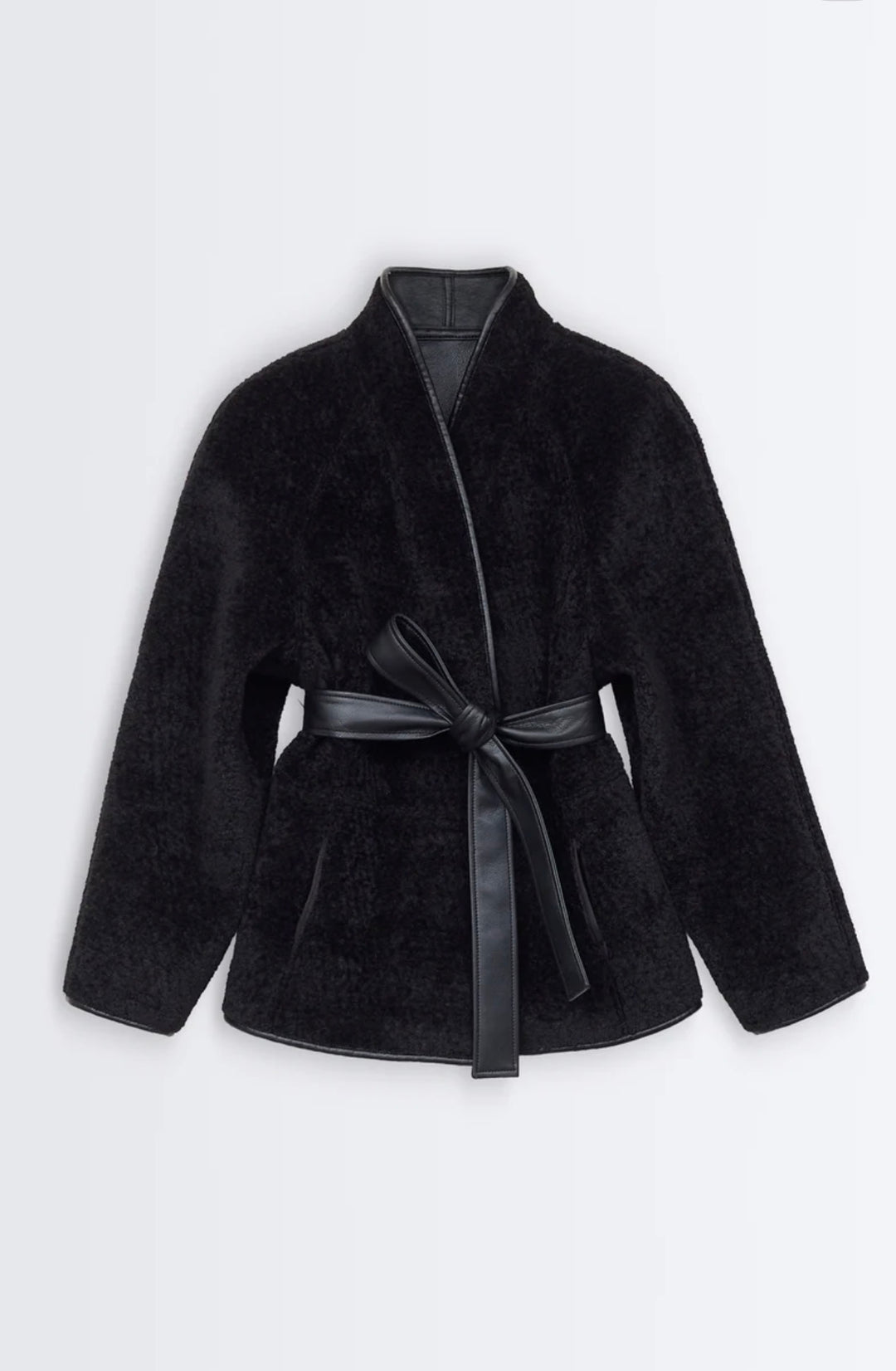 Jakke | Fur Jacket - Black