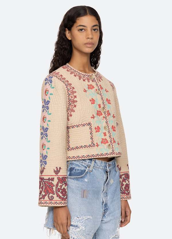 Jakke | Ramona Embroidered Jacket