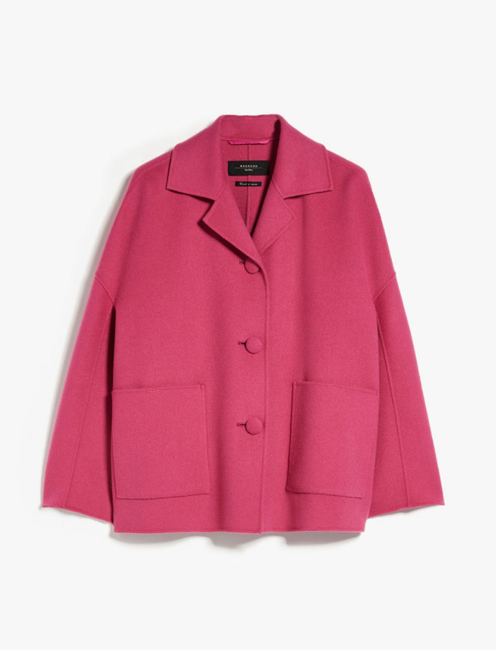 Jakke | Wool Jacket Panca Fuschia