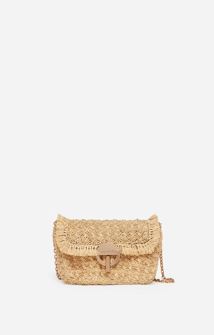 Veske | Raffia Small Moon Bag