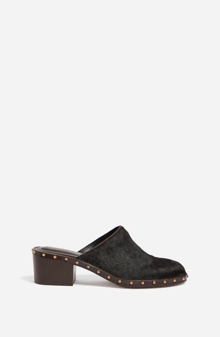 Sko | Heeled Glogs 45 mm - Ebony