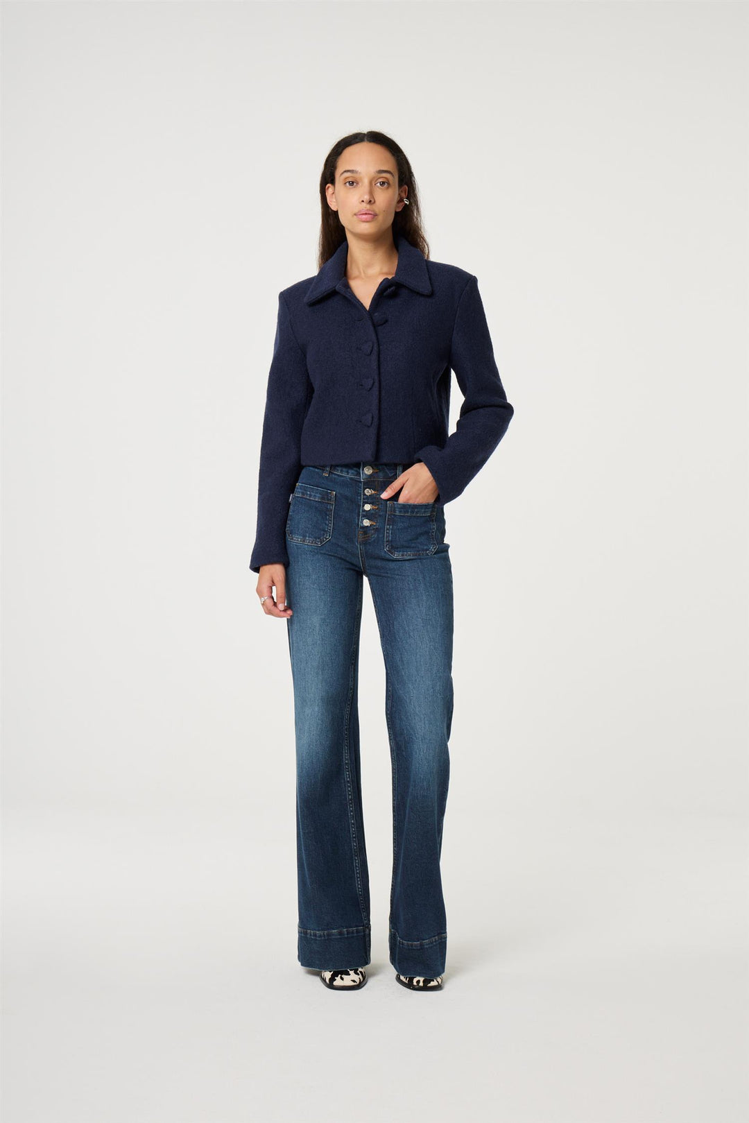 Blazer | Beau Blazer - Midnight Blue