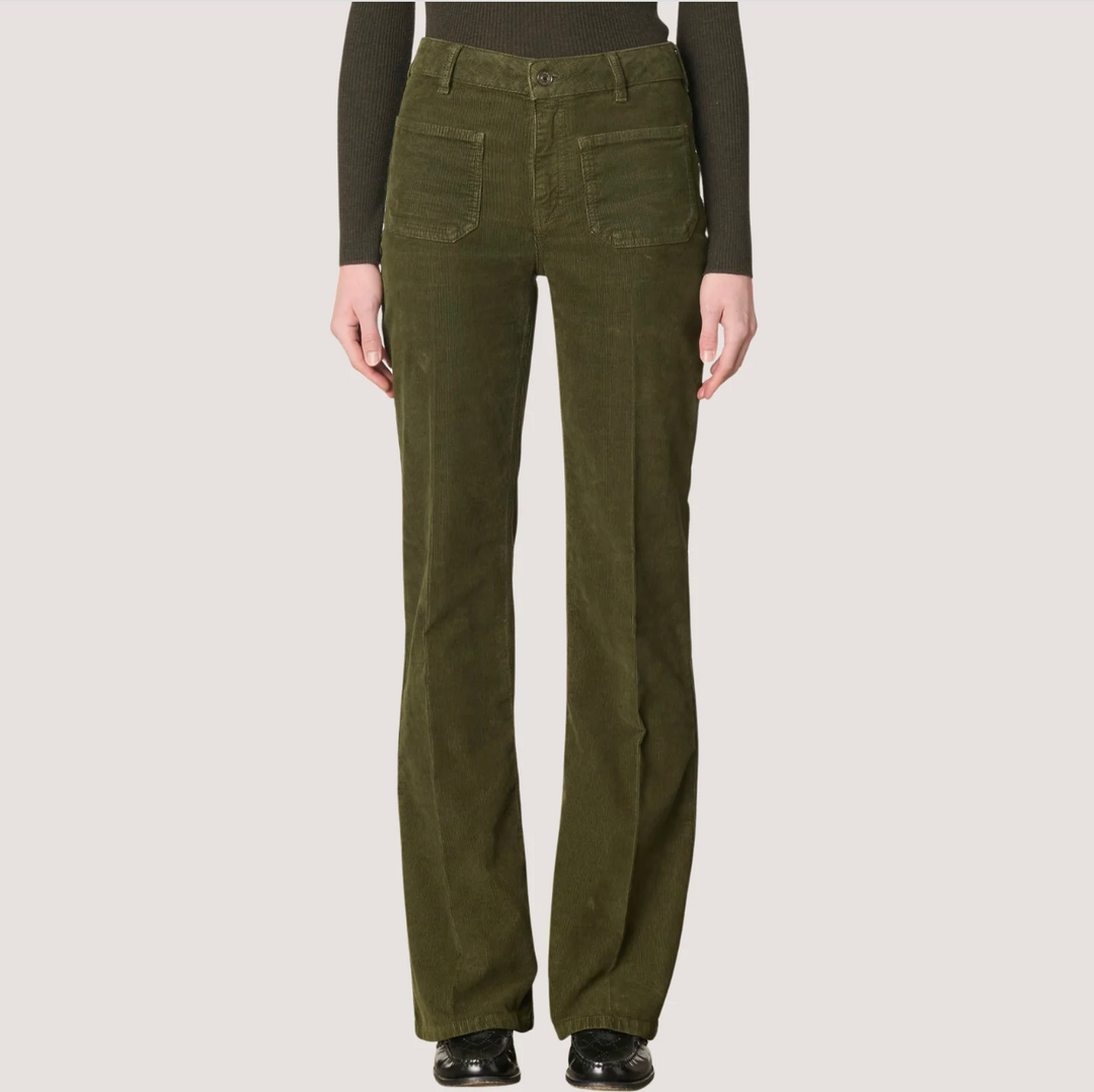 kordfløyel bukse dame grønn