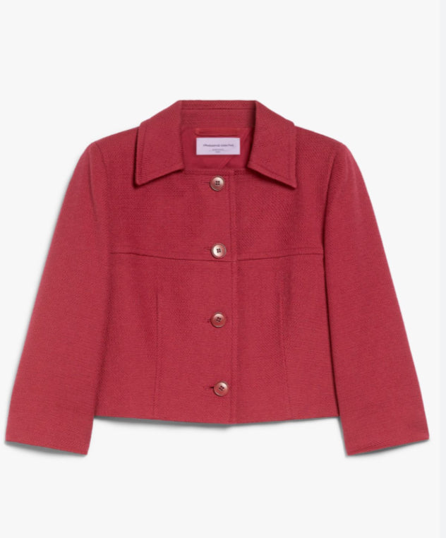 Jakke | Ussita cotton cropped jacket