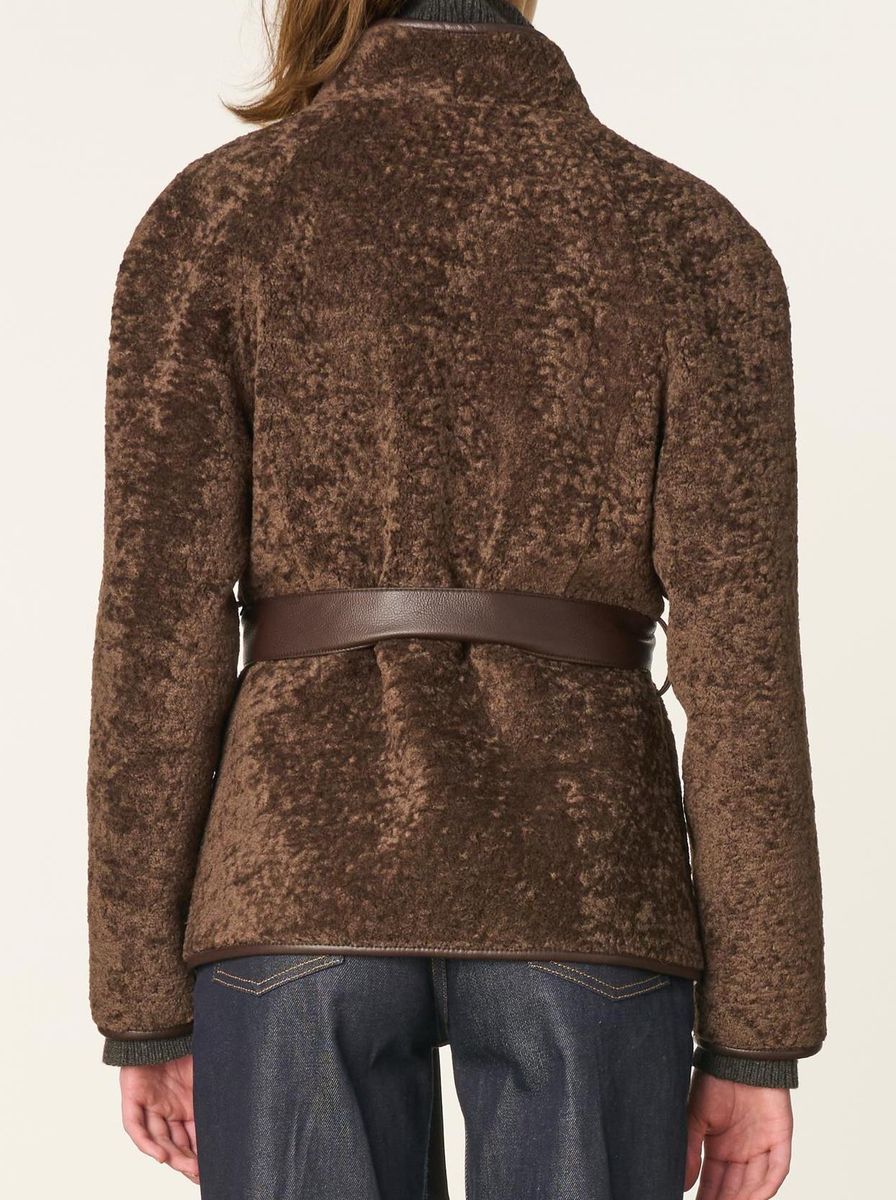 Jakke | Fur Jacket - Brown